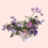 violet flower arrangement for austin delivery