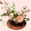 blush pink arrangement for austin delivery.